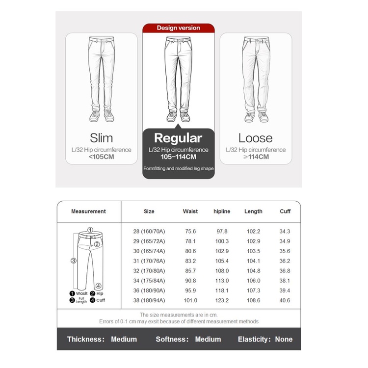 Quần Dài Lưng Cao 3 Tấc Màu Trơn Phong Cách Đơn Giản Thời Trang Cho Nam GIORDANO 01113066