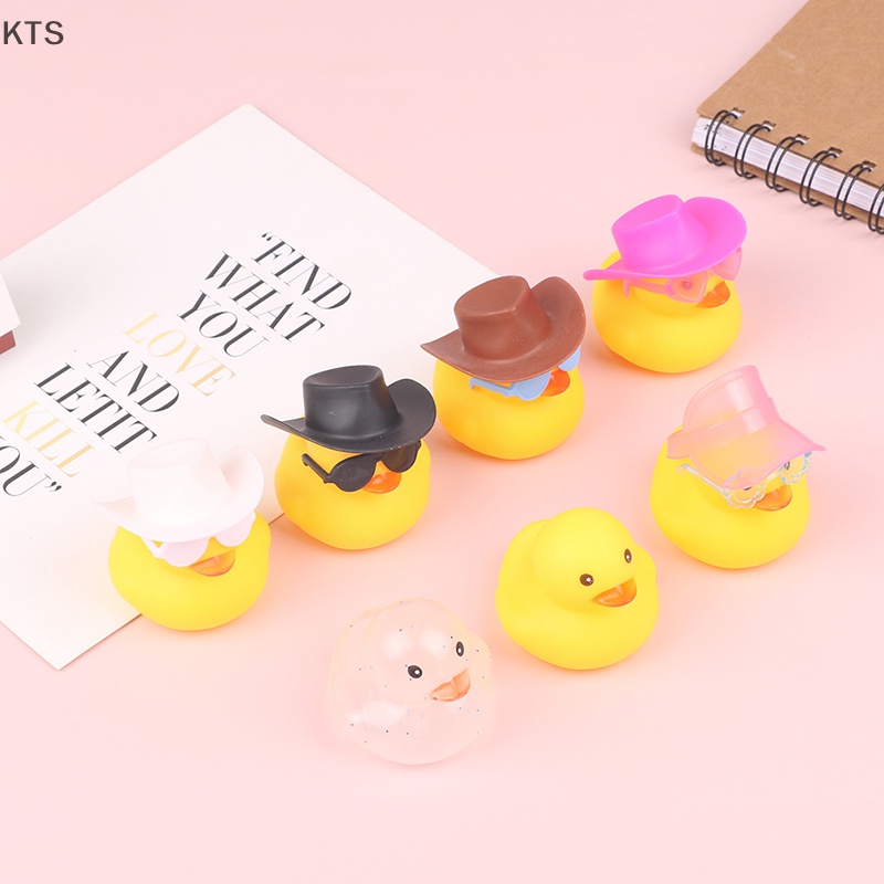 Set 1 / 3 Vịt Nhựa Tráng Men Trang Trí Bể Cá