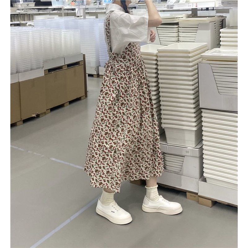 Đầm Hai Dây Dáng Chữ A Phong Cách Pháp Thời Trang Mới 2023 Cho Nữ