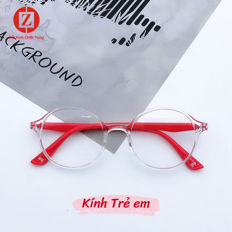 Kính học online trên Máy tính cho bé mới nhất năm 2023, tròng tròn chống ánh sáng xanh và bức xạ cho trẻ em mã H2806