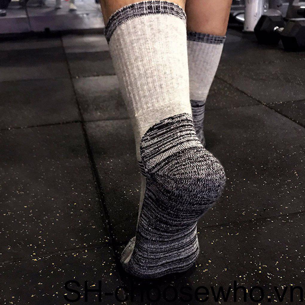 Vớ Cotton Thể Thao Thiết Kế Thoải Mái Và Biểu Diễn Trên Tòa Án Bóng Rổ Well To Your Foot Cho Nam