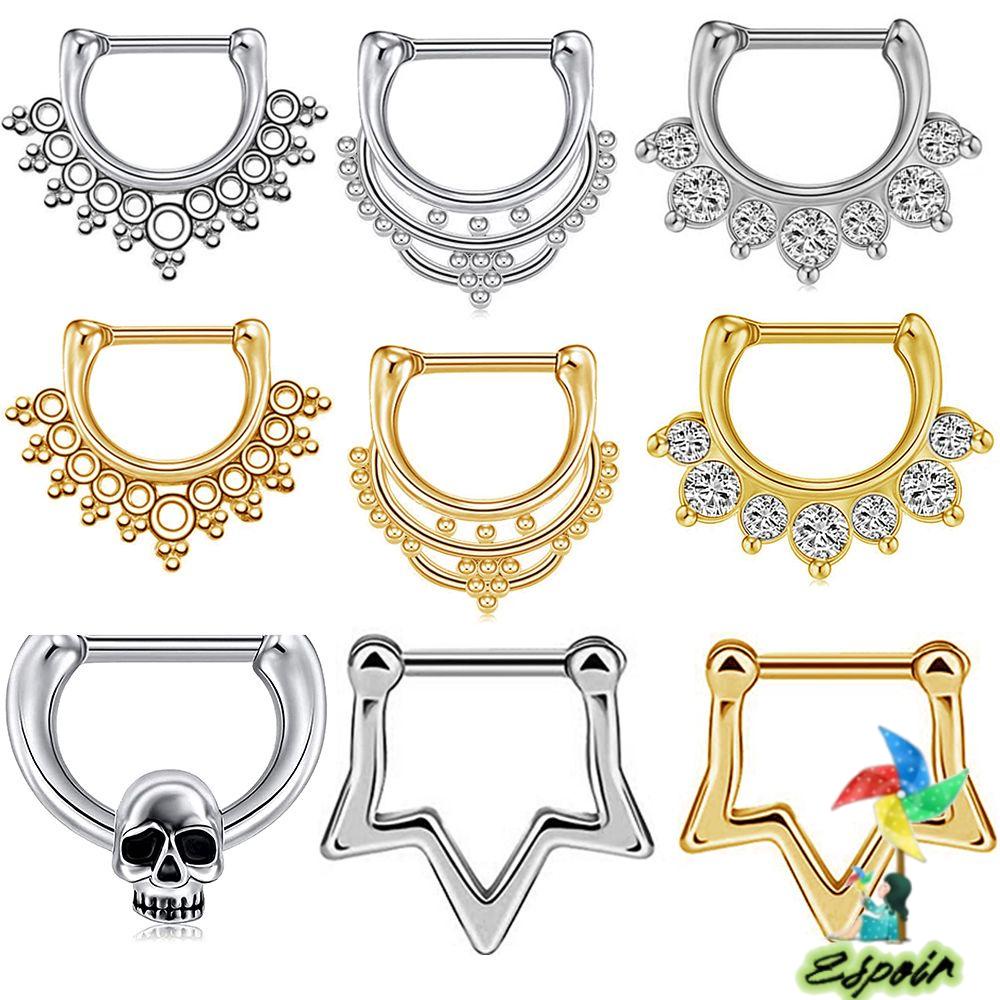 ESPO Khuyên Mũi Bằng Thép Không Gỉ Thời Trang Cá Tính