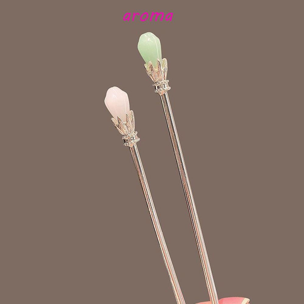 AROMA Trâm Cài Tóc Bằng Hợp Kim Phong Cách Trung Hoa Cổ Điển Cho Nữ