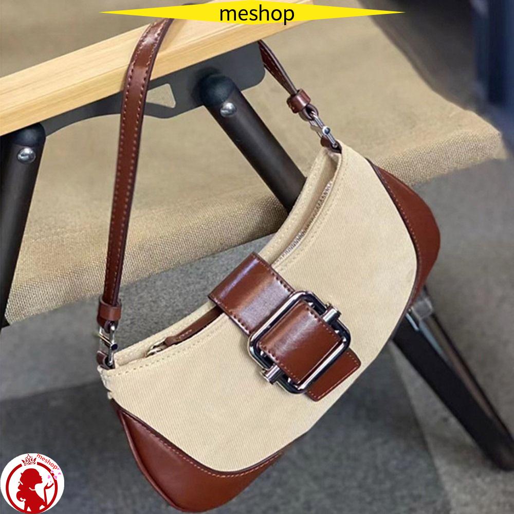 ME Túi Xách Da PU Siêu Nhẹ Phong Cách Retro Thời Trang Cho Nữ