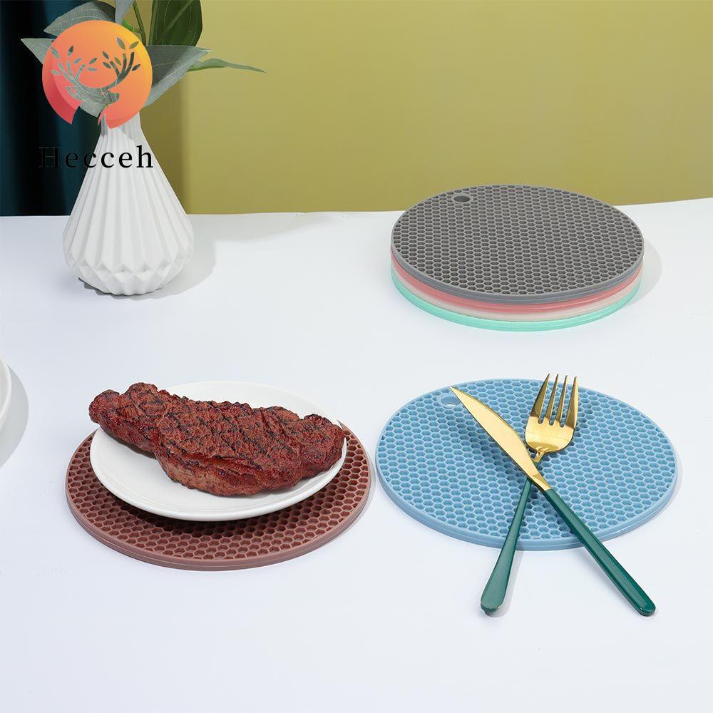 HECCEH Đế Lót Nồi Bằng Silicone Chịu Nhiệt Cao Chống Trượt Tiện Dụng