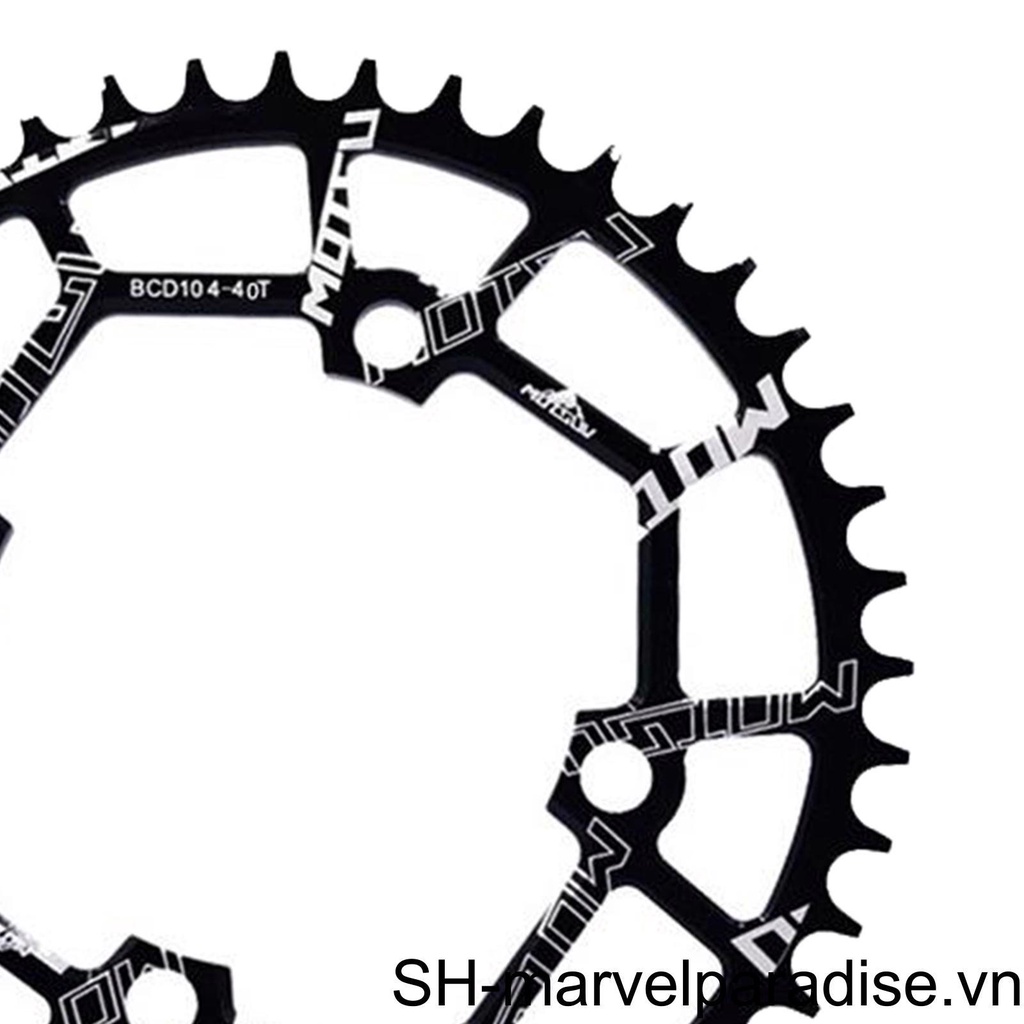 Đĩa Xích Xe Đạp 104BCD Màu Đỏ 42T