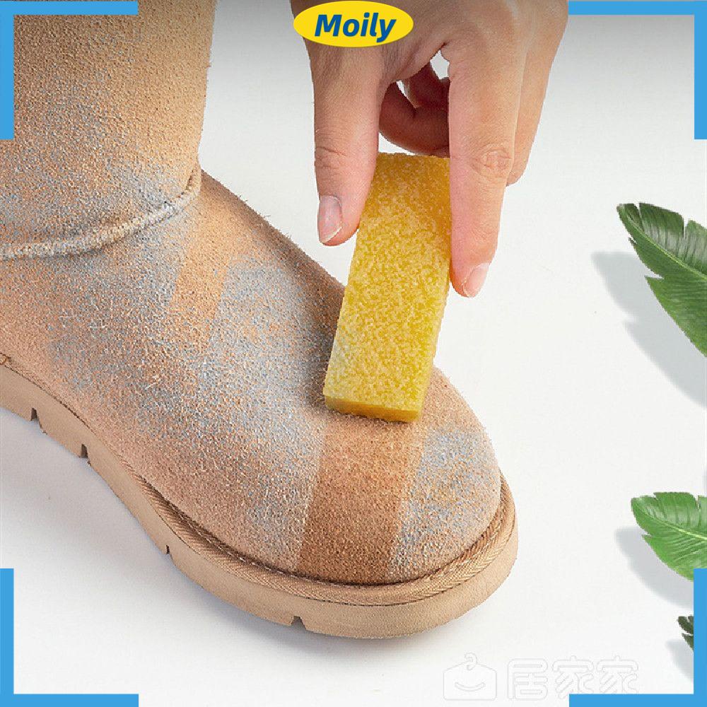 MOILYVN Bàn Chải Làm Sạch Giày Da Tiện Dụng