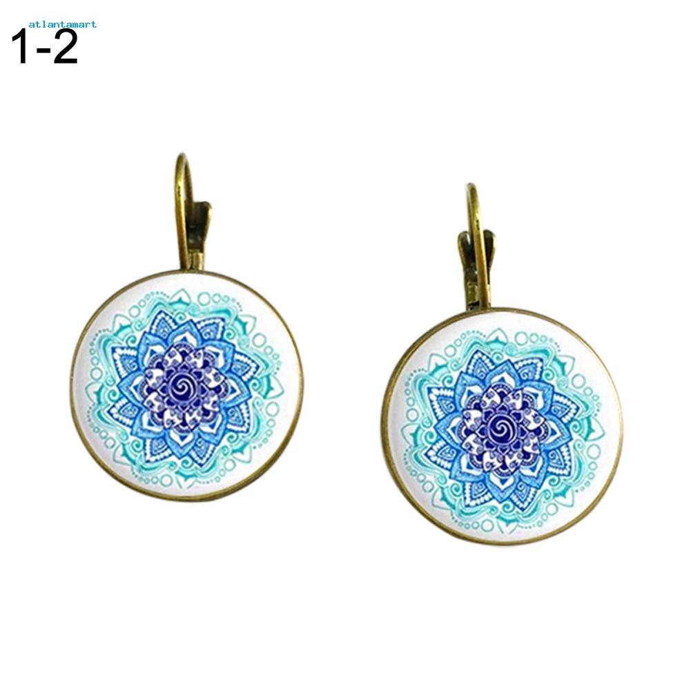 Túi Đựng Đồ Đa Năng Tiện Lợi Dễ Sử Dụng| Bông Tai Hoa Sen Bằng Thủy Tinh Cabochon Phong Cách Cổ Điển Cho Nữ