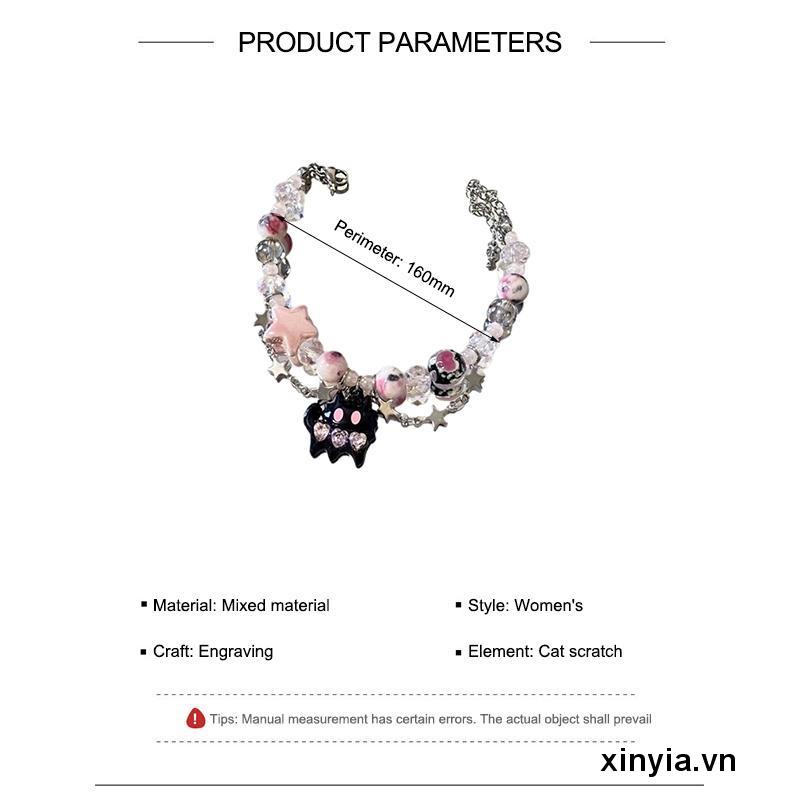 Vòng Đeo Tay Hình Mèo Dễ Thương Vui Nhộn Đơn Giản Cho Nữ