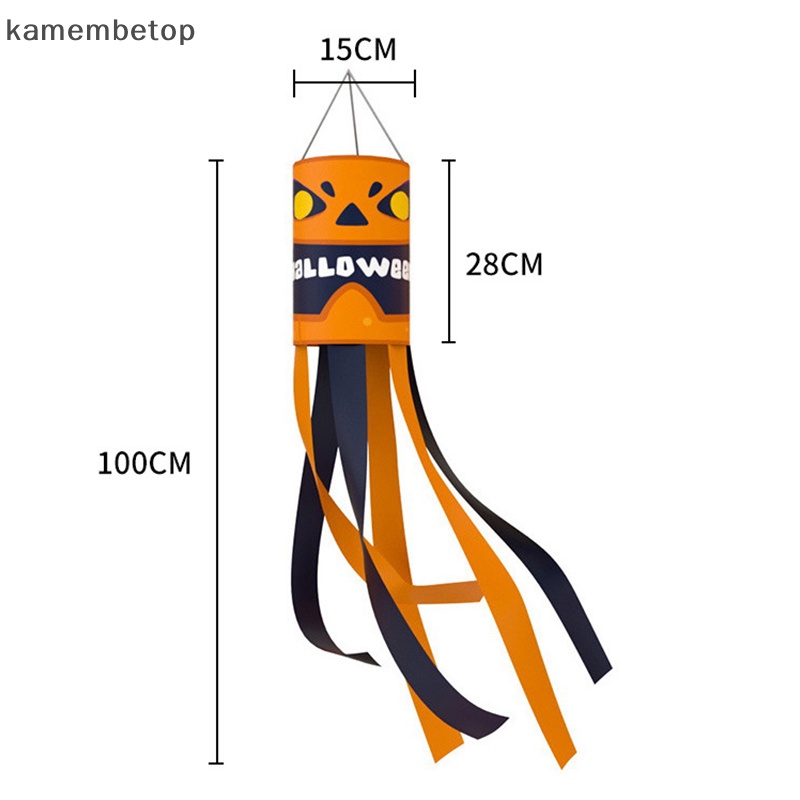 Beto Cờ Ống Hình Ma Treo Trang Trí Lễ Hội Halloween Chống Nước