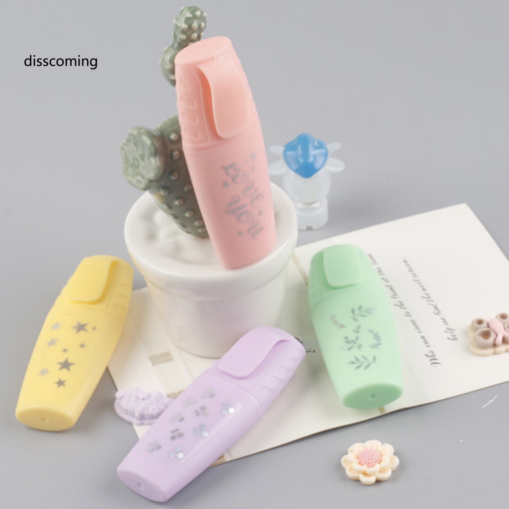 Áo Thun In Hình SL SL SL SL SL Thời Trang Cá Tính| Bộ Bút Bắt Sáng 6 Màu Nhanh Khô Không Cần Đục Lỗ Cho Học Sinh / Văn Phòng