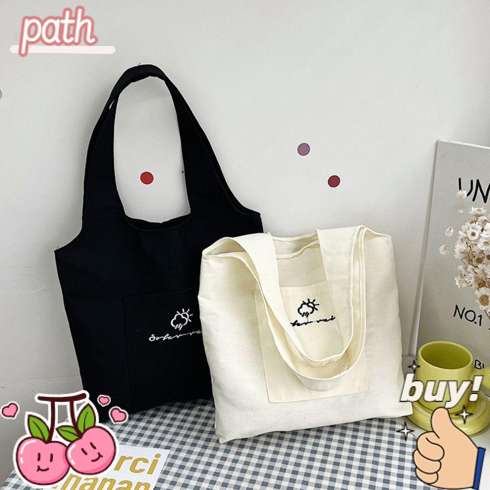 PATH Túi Xách Cỡ Lớn In Họa Tiết Xinh Xắn Dành Cho Nữ