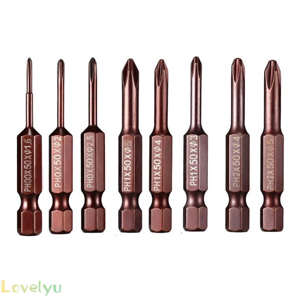 ⭐READY STOCK ⭐50mm 1/4inch Hex Shank Screwdriver Bit Electric Impact Drill PH00 PH0 PH1 PH2