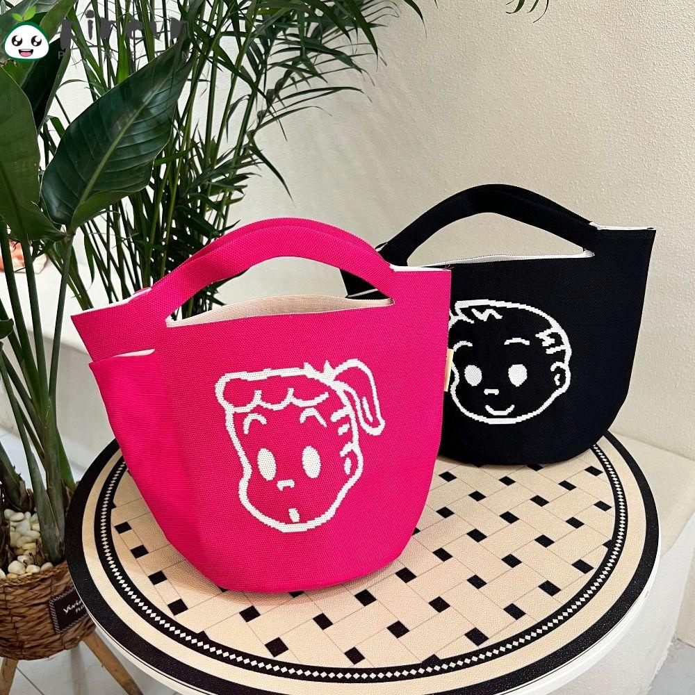 PINEVN Túi Đeo Chéo Đan Len Đựng Điện Thoại Thời Trang Cho Nữ