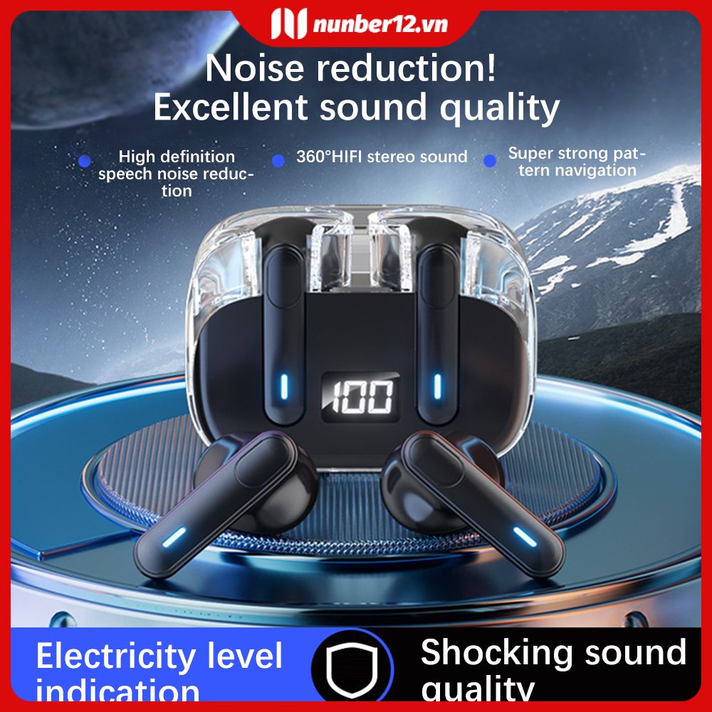 Tai Nghe Bluetooth Tws M10 Tai Nghe Nhét Tai Không Dây 9D Bass Stereo Tai Nghe Trò Chơi Tai Nghe Fon Telinga Không Dây Tương Thích Bluetooth Tai Nghe Mút Bọc Thể Thao Ngoài Trời Nam Sinh Viên (số12.vn.)