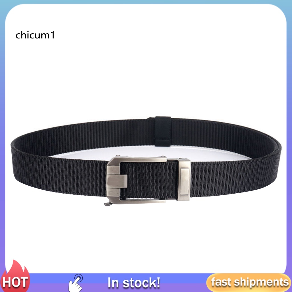 Thắt Lưng CC Khóa Tự Động Bằng Thép Không Gỉ Có Thể Điều Chỉnh Dành Cho Nam