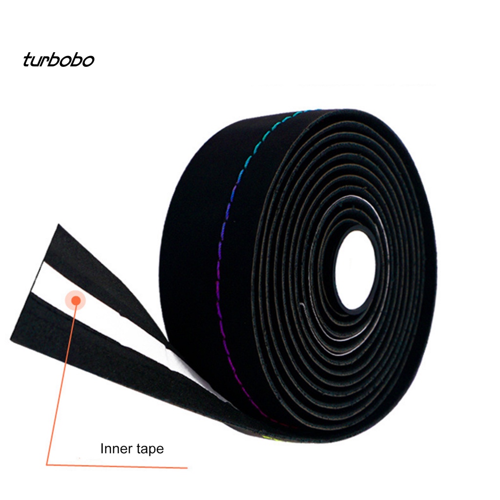 Set 2 Cuộn Băng Quấn Tay Lái Xe Đạp Thấm Hút Tốt Chống Trượt