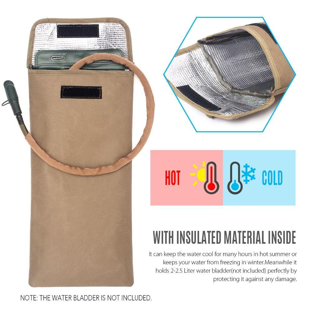 BERNARDO Ba Lô Đựng Nước Cách Nhiệt Trọng Lượng Nhẹ 3L Cho Chạy Bộ