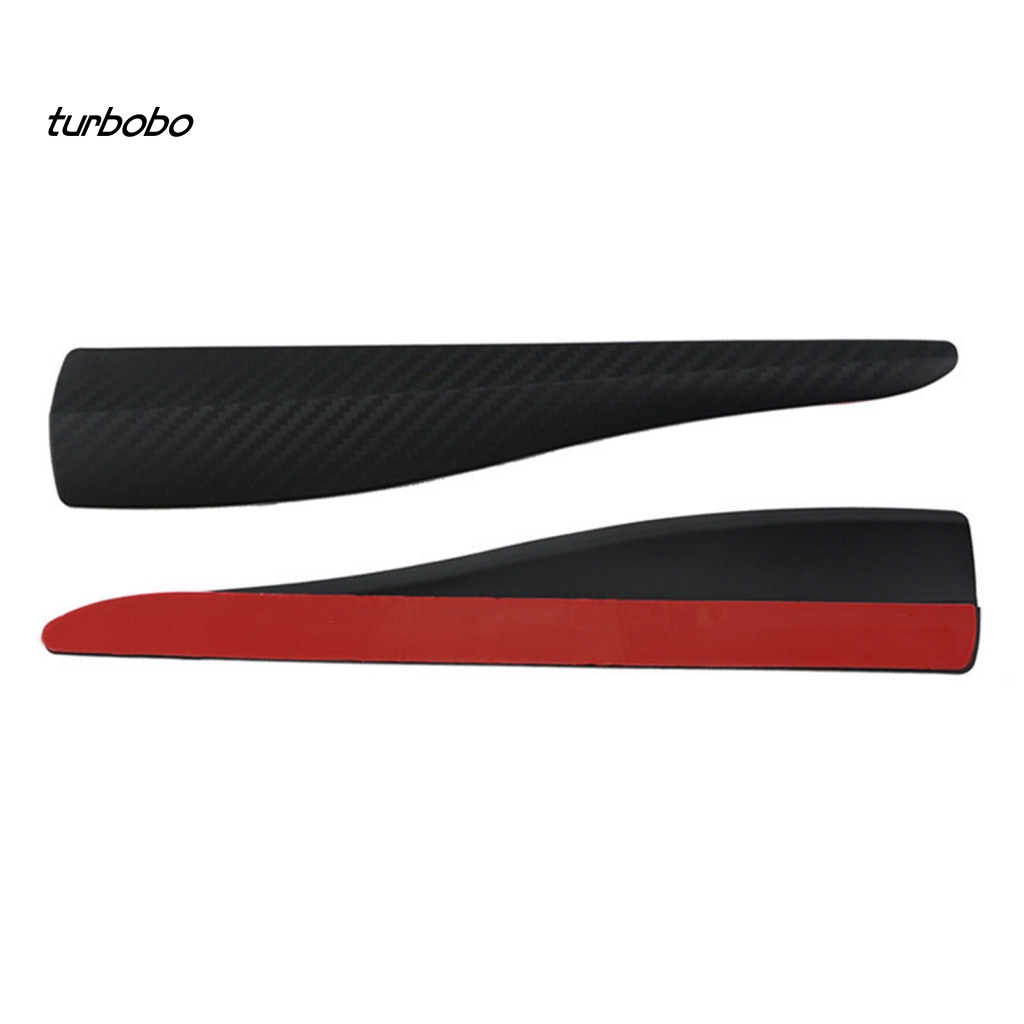 Set 2 Dải Bảo Vệ Góc Chống Va Chạm Bằng Sợi Carbon Thông Dụng Cho Xe Hơi