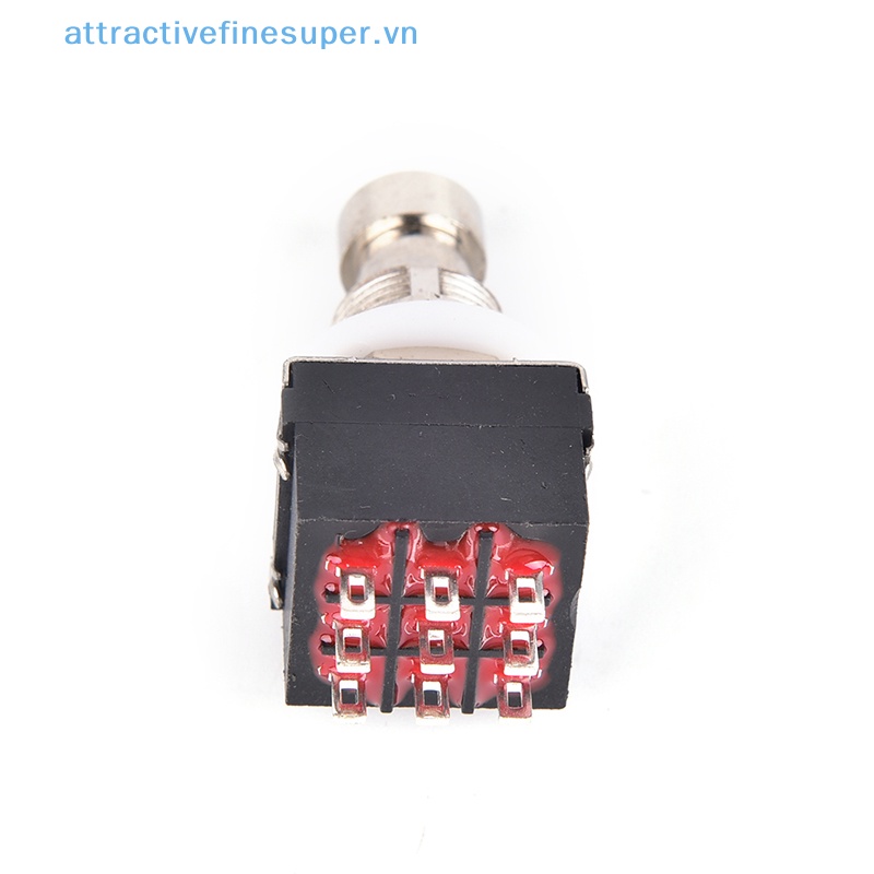 1 Hộp Phơ Đàn Guitar 9-pin 3PDT Màu Đen