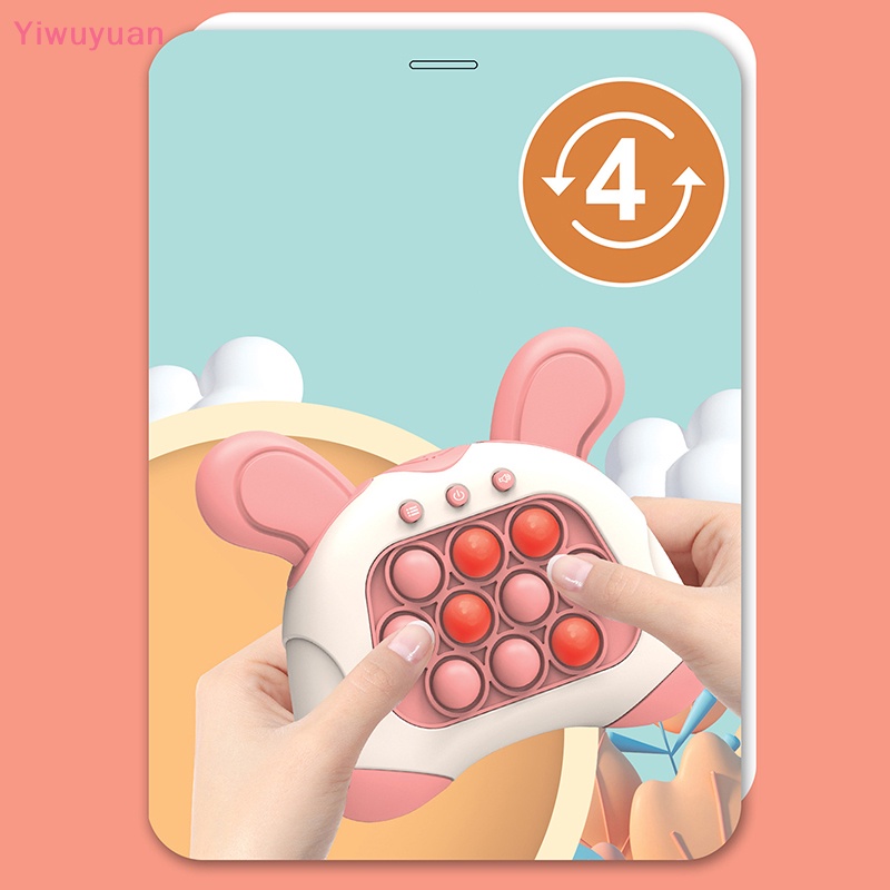 < Yiwuyuan > Đồ Chơi Máy Nén Bong Bóng Giảm Căng Thẳng Phát Nhạc Cho Người Lớn Và Trẻ Em Mới