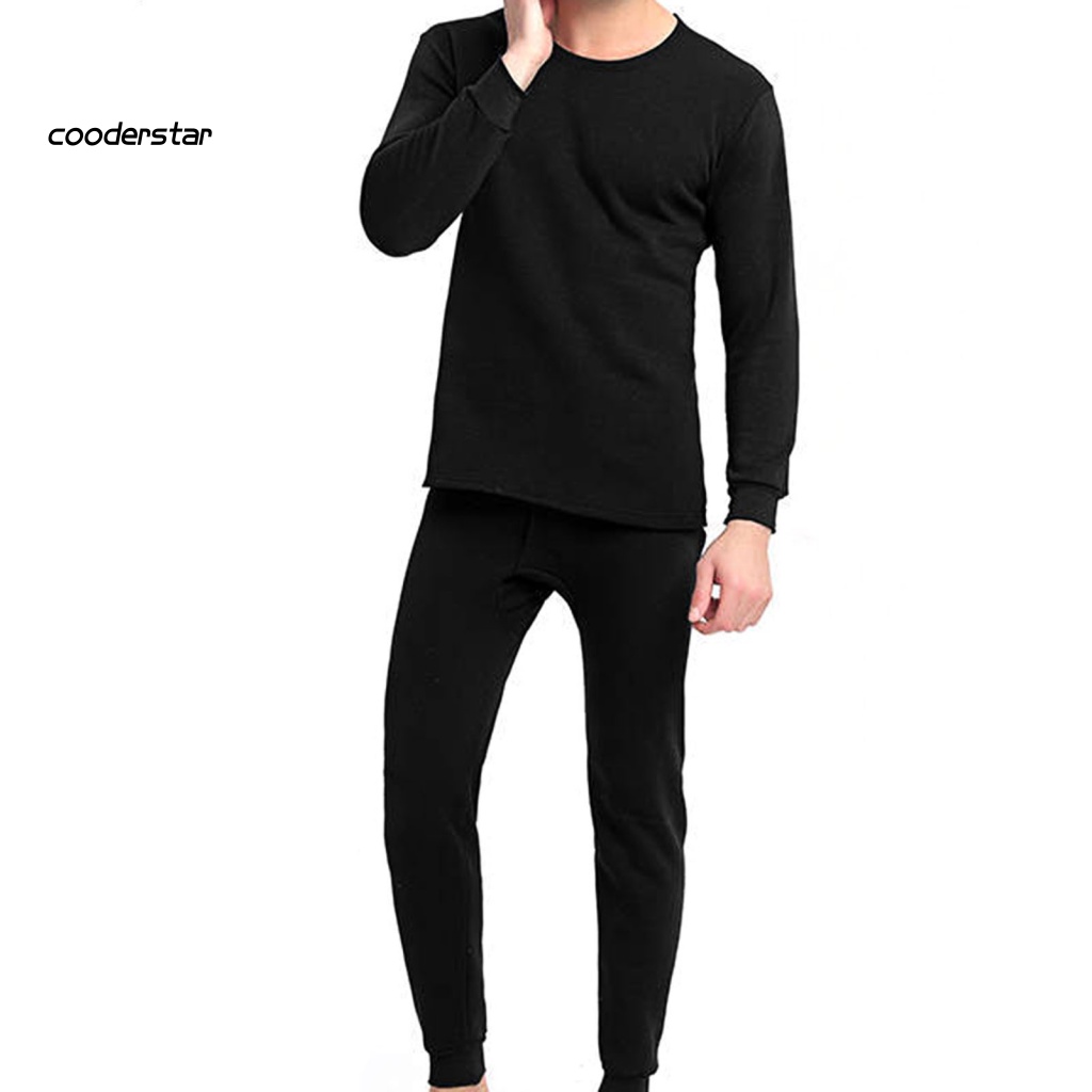 Bộ Đồ Ngủ 2 Món Phối Lông Dày Giữ Ấm Mùa Đông Plus Size Cho Nam