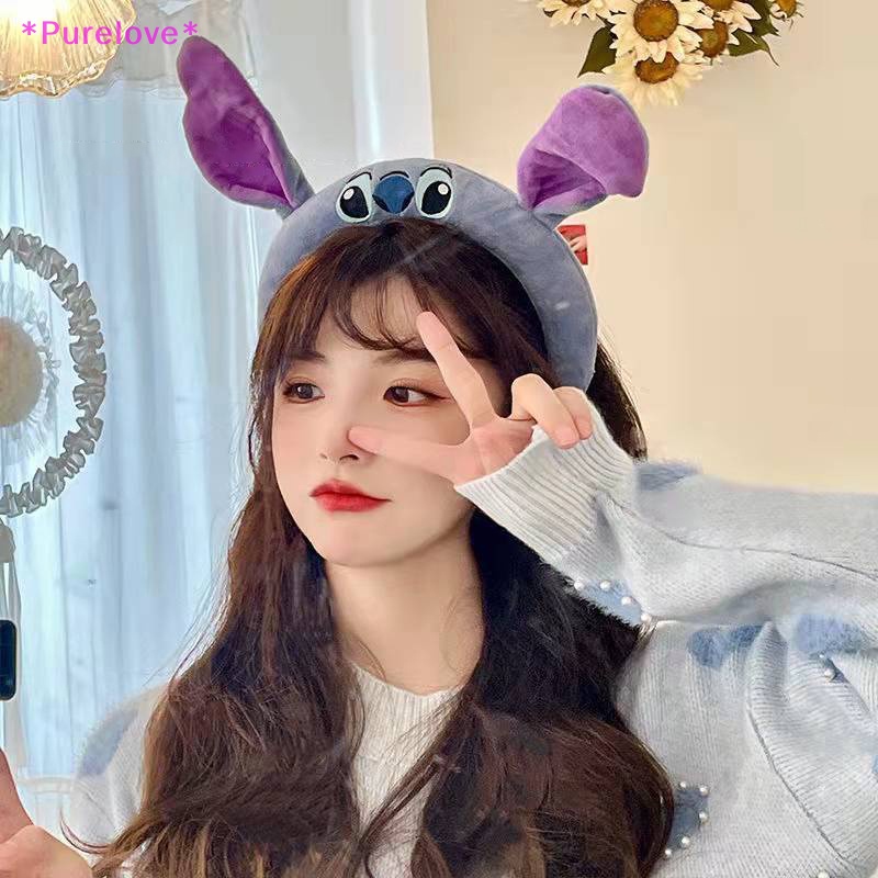 Băng Đô Cài Tóc Hình Hoạt Hình Lilo &amp; stitch Đáng Yêu Cho Nữ Mới