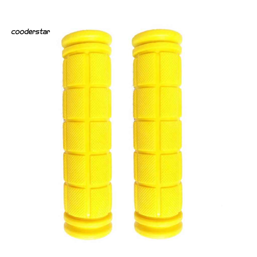 1 Cặp Vỏ Bọc Tay Lái Xe Đạp Bằng Silicone Chống Trượt