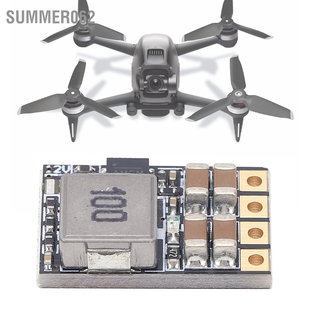 Summer062 Mô-đun Buck cung cấp nguồn đầu ra DC 5V/12V cho phụ kiện sửa chữa máy bay không người lái Combo FPV
