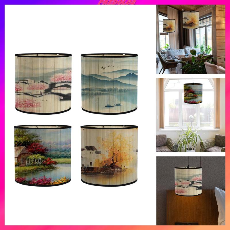 Chụp Đèn Treo Trần Nhà Bằng Vải Dệt Thủ Công In Họa Tiết Trống Cổ Điển Trang Trí Phòng Ngủ / Nhà Cửa