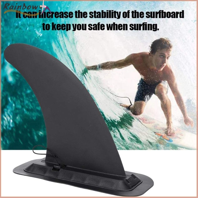 Vây Ván Lướt Sóng Bằng Nhựa Pvc 8inch Có Thể Tháo Rời Tiện Dụng