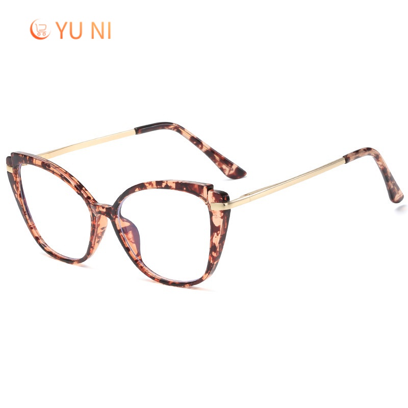 kính ngầu nữ Kính Mát Mắt Mèo Tr90 Phong Cách Retro Thời Trang mắt kính gọng tròn