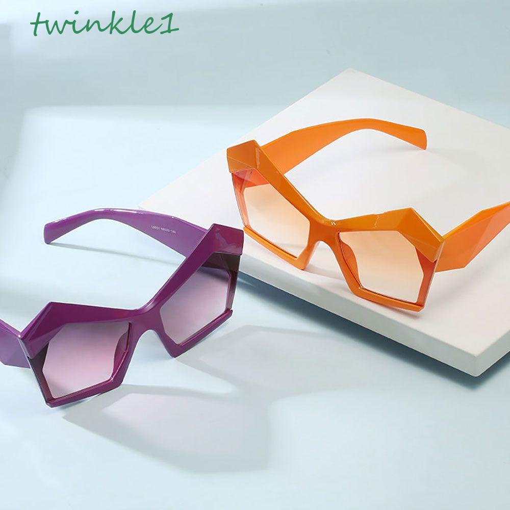 TWINKLE Kính Mát Mắt Mèo Phong Cách Hàn Quốc Cá Tính Cho Nam Nữ