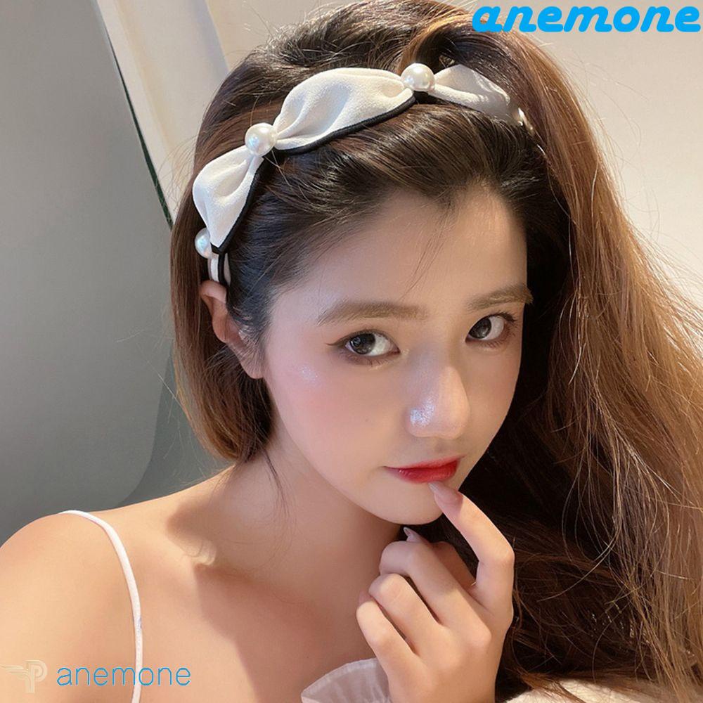 ANEMONE Băng Đô Cài Tóc Rửa Mặt Trang Điểm Thiết Kế Thời Trang Hàn Quốc Cổ Điển