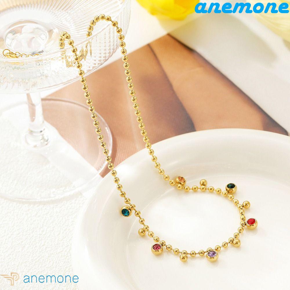 Vòng cổ Choker Bằng Thép Không Gỉ Nhiều Màu Sắc Tinh Tế Quyến Rũ Dành Cho Nữ