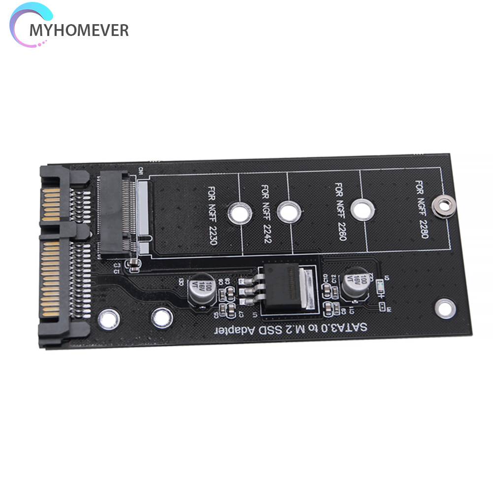 Bảng Mạch Chuyển Đổi M2 Sang SATA3.0 6Gbps Hỗ Trợ NGFF 2230 2242 M2 SSD