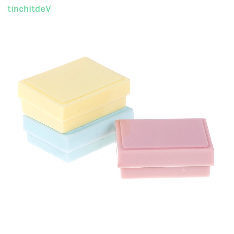 [TinchitdeV] Hộp Cơm Trưa Mini Bằng Nhựa Trang Trí Nhà Búp Bê [Mới]