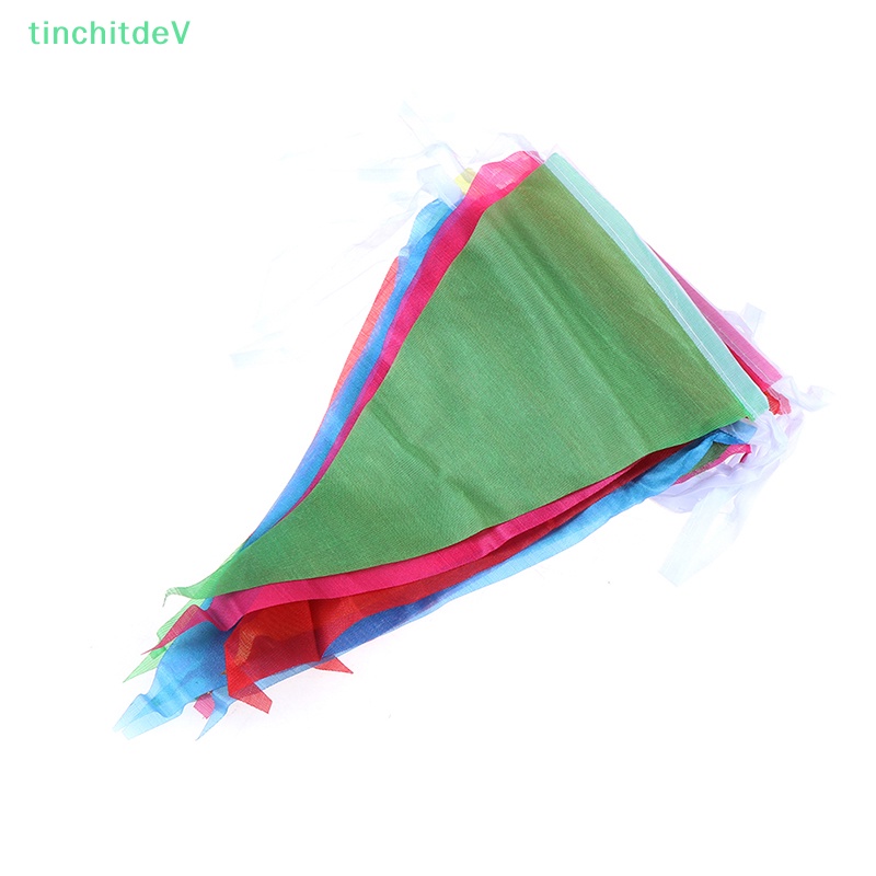 Dây Cờ Tam Giác 8M Nhiều Màu Trang Trí Tiệc [Mới] [Mới]