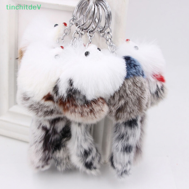 [TinchitdeV] 1 Móc Khóa Xe Hơi / Túi Xách / Móc Khóa Hình Cáo Dễ Thương Cho Nữ