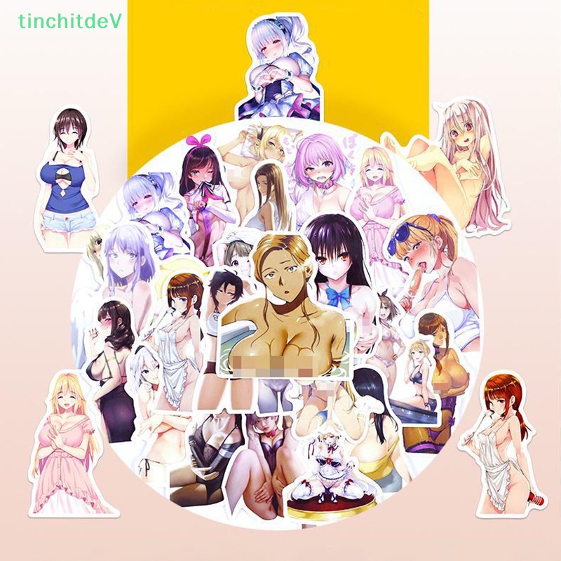 [TinchitdeV] 50 Miếng Dán Hình Bikini Đẹp Mắt Gợi Cảm Trang Trí Vali Laptop Guitar Điện Thoại Xe Hơi [Mới]