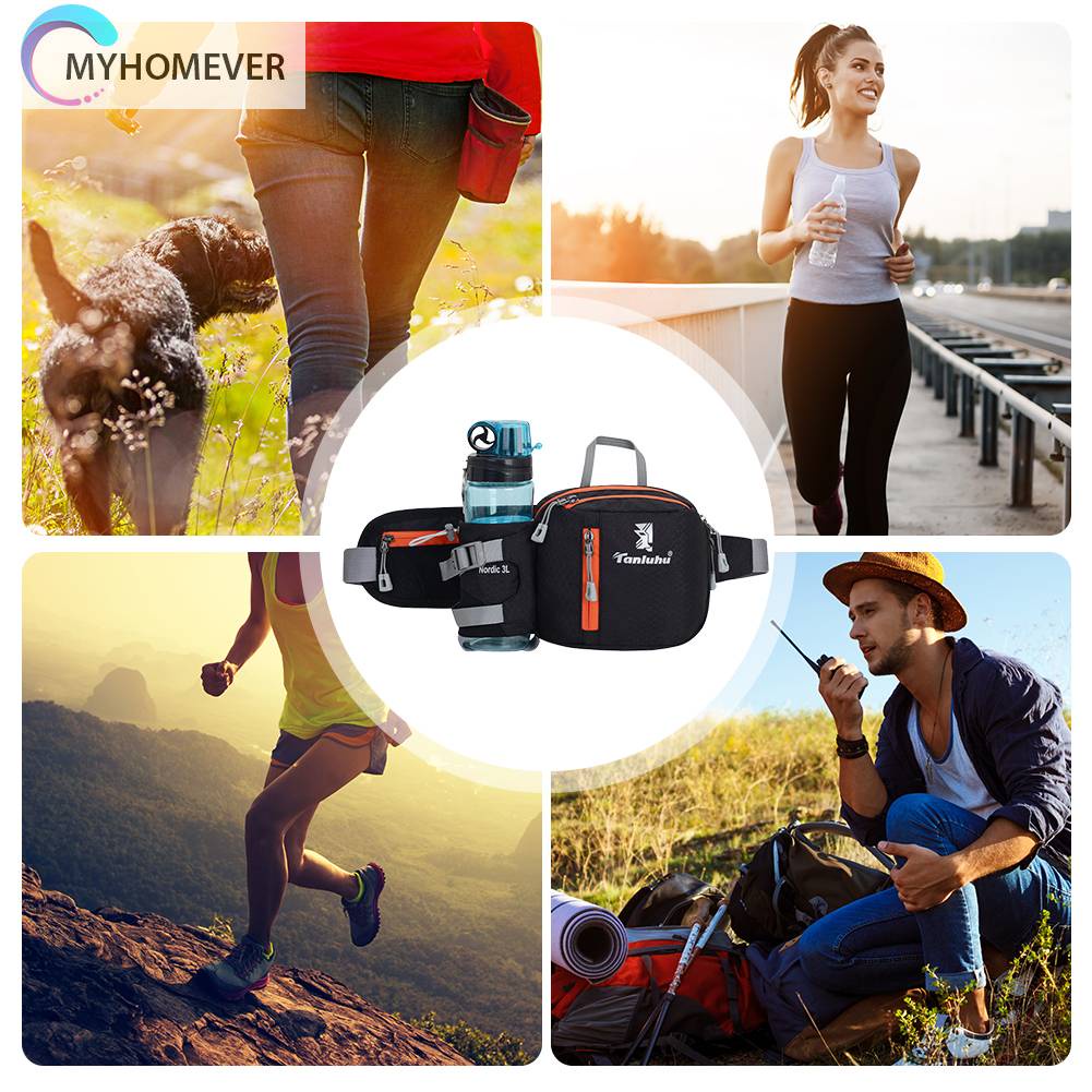 Túi Đeo Hông Thể Thao Chống Trộm Bằng Nylon