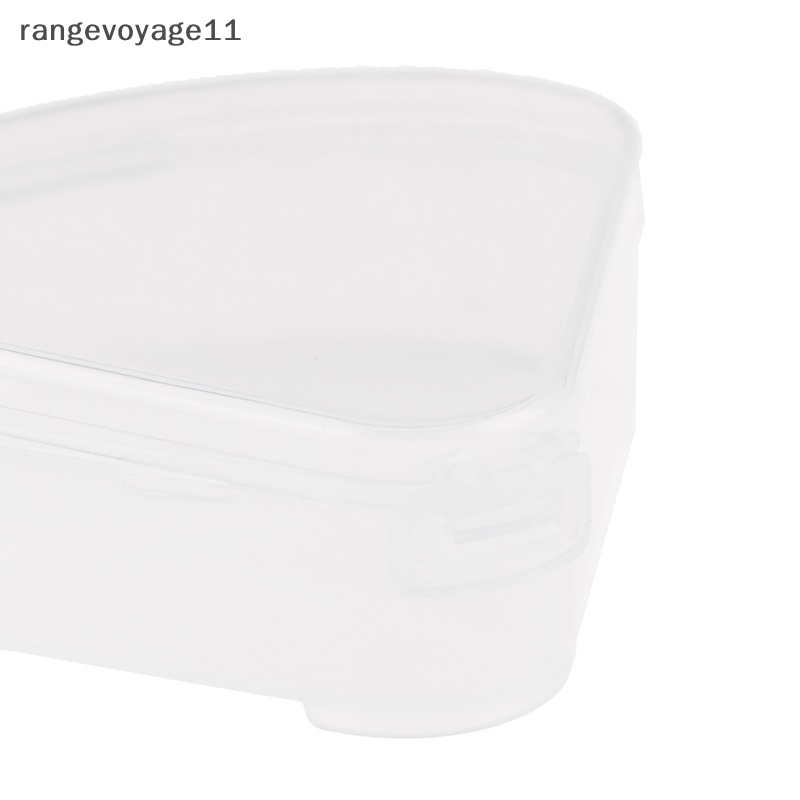 Túi Đựng Mút Trang Điểm Trong Suốt Hình Tam Giác Tiện Dụng