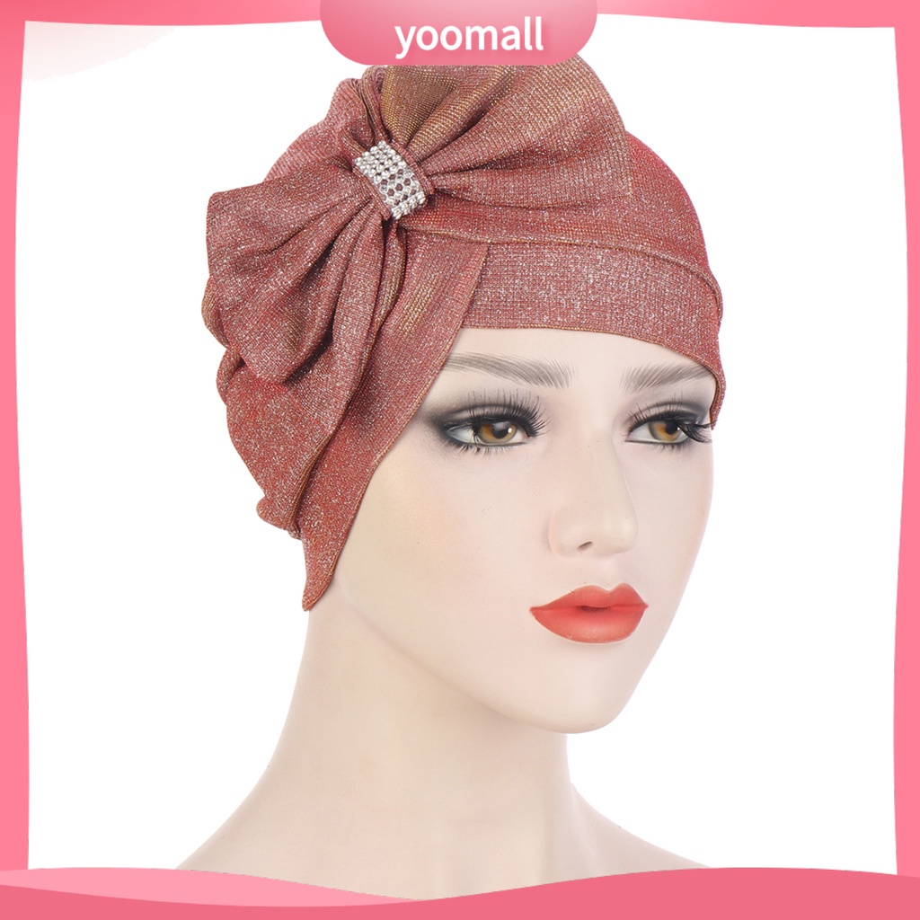 Mũ Turban Thắt Nơ Nhiều Màu Sắc Thời Trang Đi Biển Cho Nữ