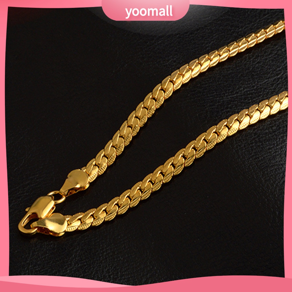 Vòng cổ Mạ Vàng Thời Trang Sang Trọng Cho Nam Nữ