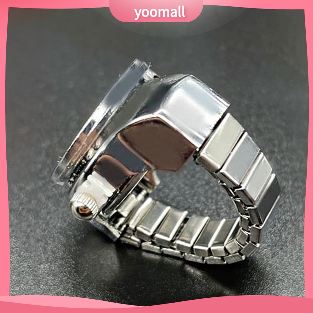 Nhẫn Đồng Hồ Đeo Tay Mặt Tròn Chạm Khắc Hình Thái Cực Quyền Phong Cách Cổ Điển Thời Trang Cho Nam Và Nữ