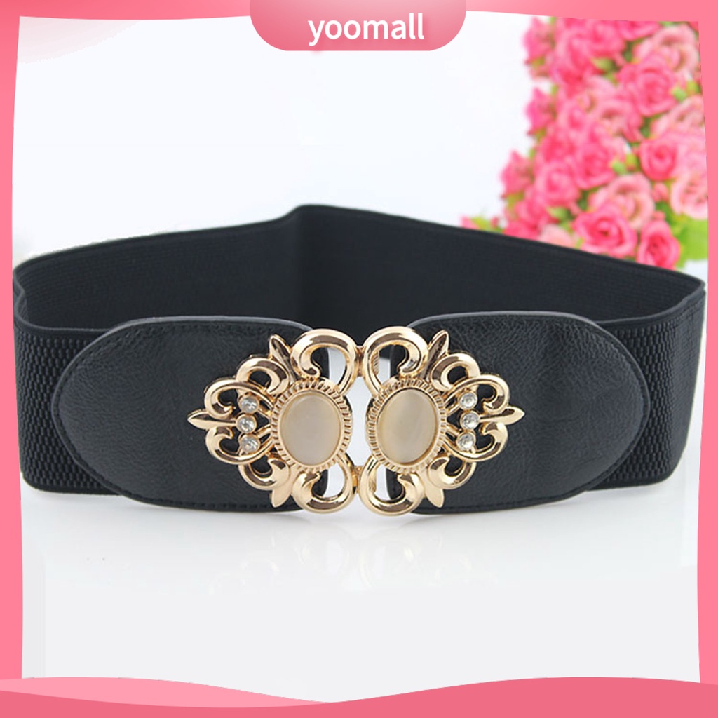 Thắt Lưng Polyester Bản Rộng Có Khóa Cài Co Giãn Tốt Phù Hợp Cho Định Hình Cơ Thể