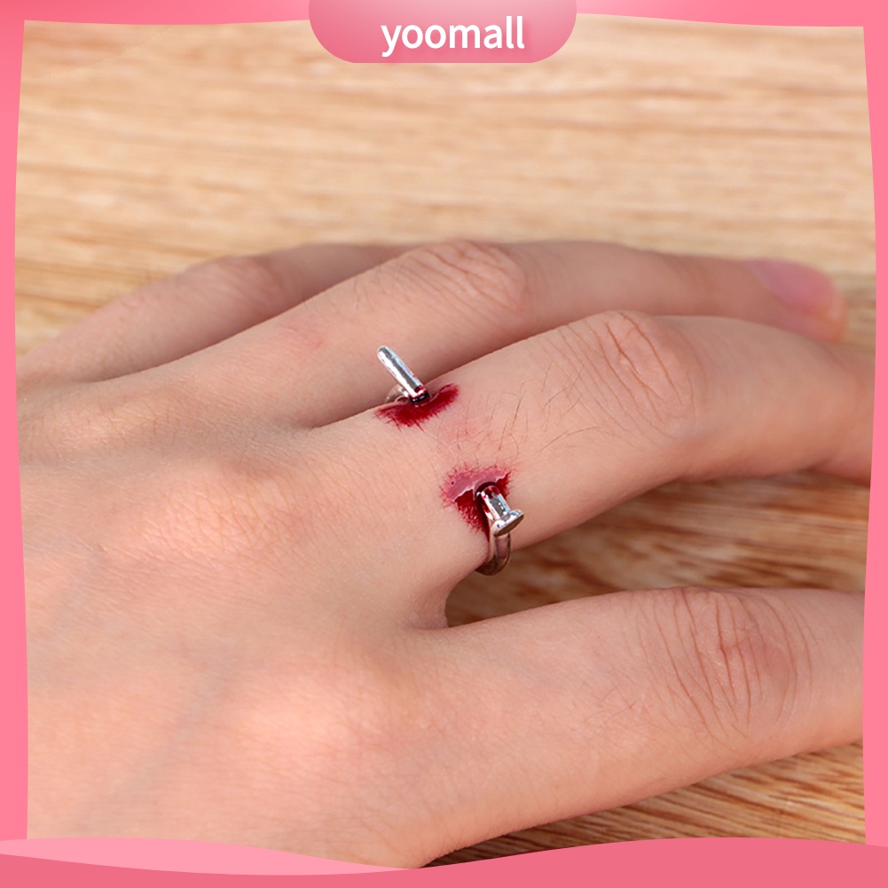 Nhẫn Đeo Ngón Tay Hóa Trang Halloween Sáng Tạo Có Thể Điều Chỉnh