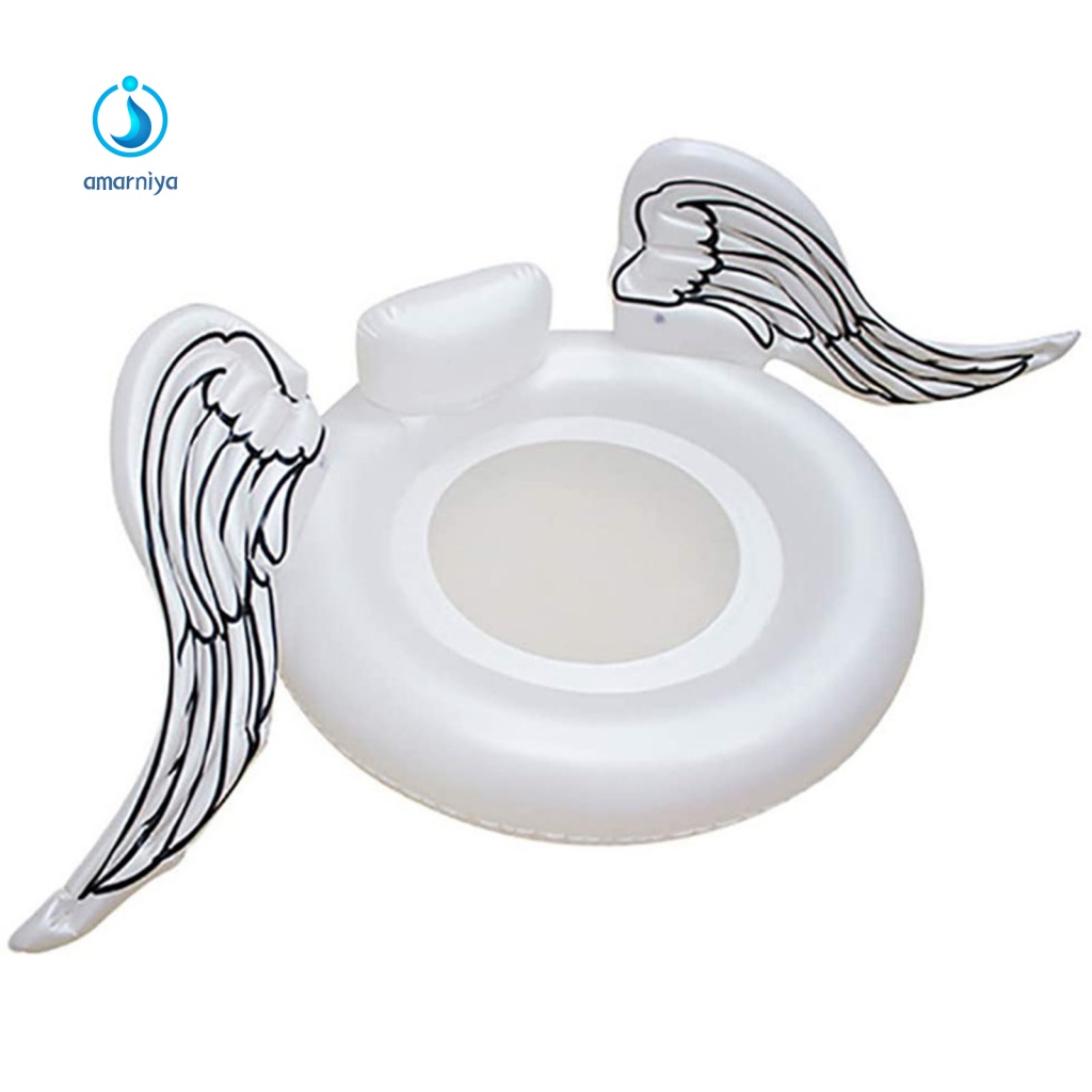 Phao Bơi Bơm Hơi Cỡ Lớn Dày Dặn Tiện Dụng Cho Các Hoạt Động Ngoài Trời