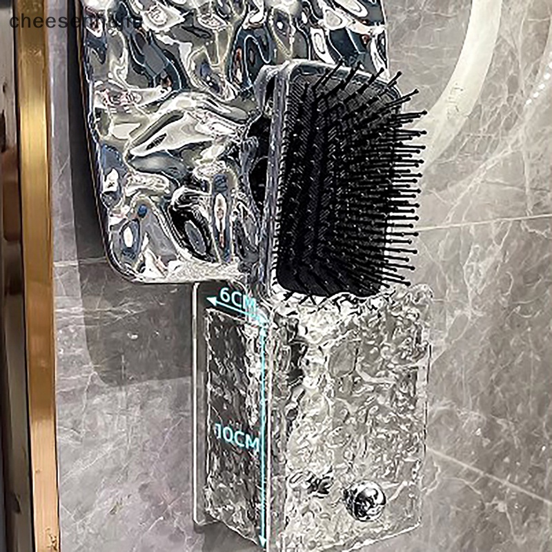 Hộp Đựng Bàn Chải / Kem Đánh Răng Gắn Tường Không Cần Đục Lỗ Thoát Nước Tiện Dụng Cho Nhà Tắm