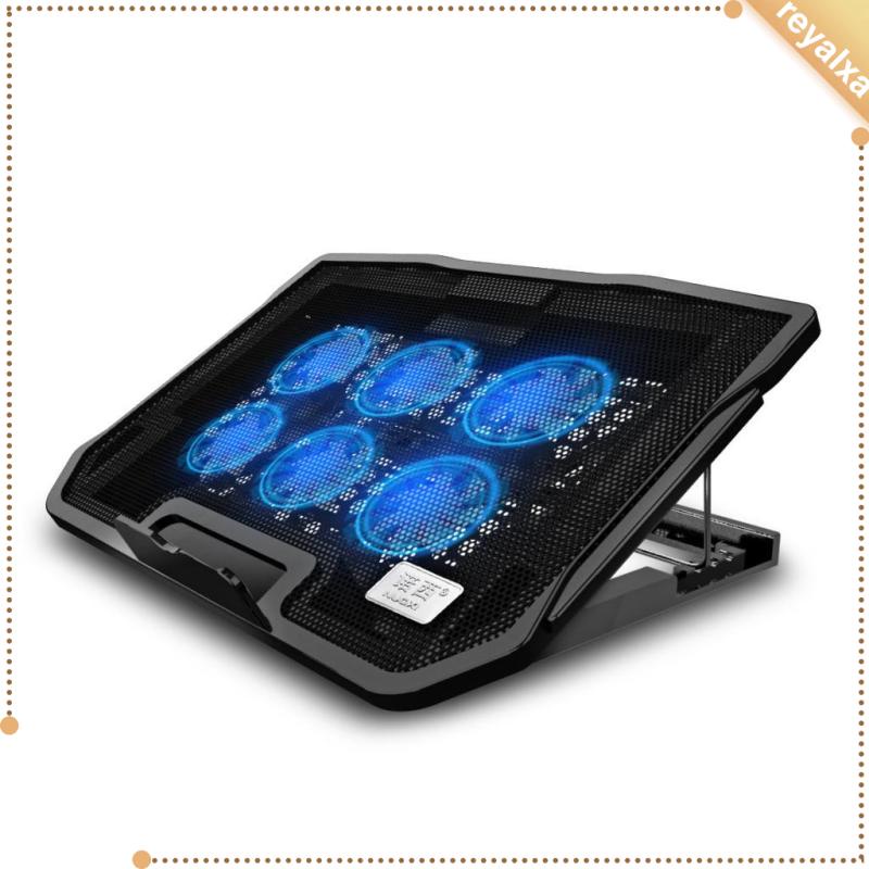 Tấm Làm Mát Laptop Với 6 Quạt Điều Chỉnh Tốc Độ Gió Tiện Dụng Giá